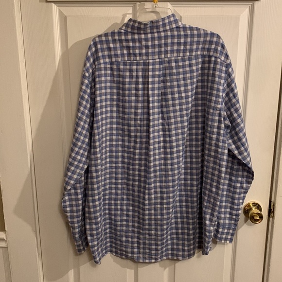 Daniel CREMIEUX Signature Collection Linen Blend Men’s Long Sleeve Shirt - Picture 2 of 13